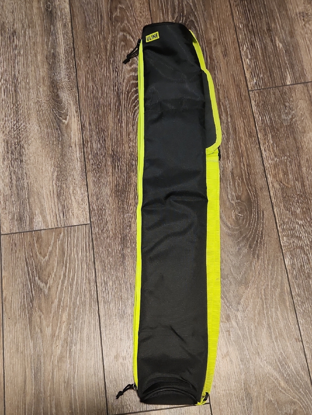 Uline Black and Neon Yellow Long Tool/Tripod Bag